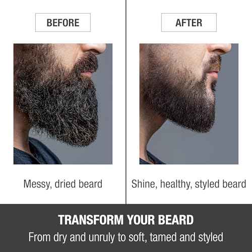 Red by Kiss Groomane Beard Balm Sandalwood, 3oz, Conditioning & Styling with Argan Oil & Sweet Almond Oil, Light Hold, Softens & Tames Facial Hair