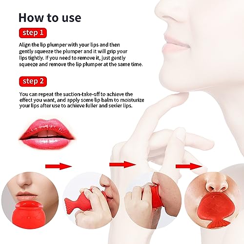 Lip Plumper Device - Fuller Lips in Seconds, No Injections
