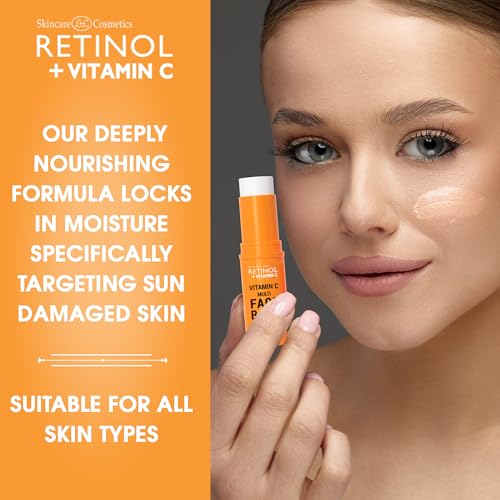 LIVAURA Retinol + Vitamin C Face Balm ? Powerful Anti-Aging Moisturizer for Radiant, Youthful Skin, This Multi Balm Stick Hydrates, Reduces Fine Lines, and Boosts Glow for a Beautiful Complexion