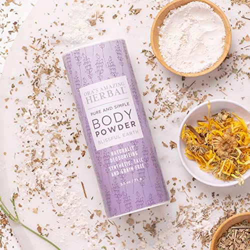 Talc Free Body Dusting Powder, Lavender Clary Sage, 2.5 oz