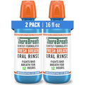 TheraBreath Alcohol-Free Mouthwash, Icy Mint, 16 Fl Oz (2-Pack)