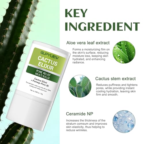 Pore Relief Cooling Balm Stick | Face & Eye Care Set