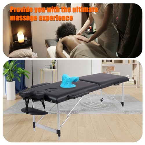 VIRRMO Portable Massage Table with Neck Stretcher, 84in