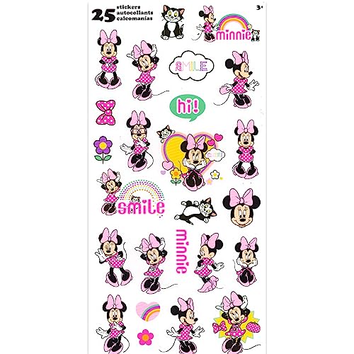 Minnie Mouse Lip Gloss Set 5-Pack with Stickers