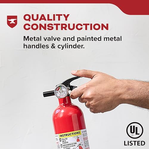 Kidde 110 Fire Extinguisher - 2.5 lb Multi-Purpose for Home Use