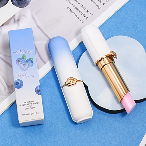 Blueberry Color Changing Lip Balm Tint - 2Pc Moisturizing Set