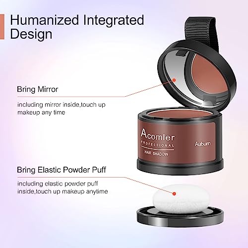 Acomler Root Cover Up Powder for Hair Touch Up Gray Hair & Bald Spots