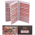 Fashions Stone Border Kumkum Designer Spiral Bridal Bindi Booklet Bride For Women (372 Full Stone Bindi Book) Multicolour