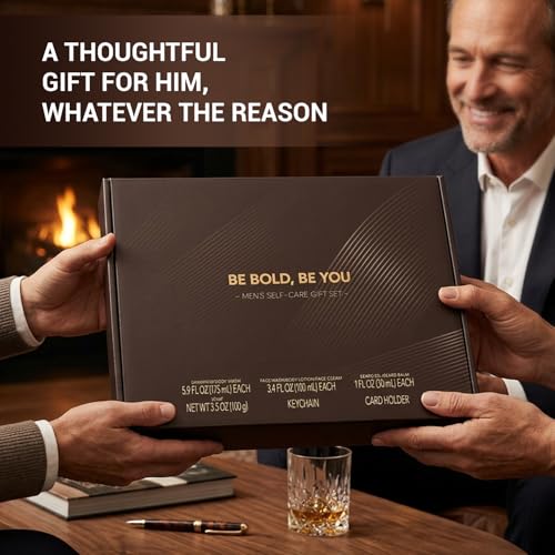Sandalwood Men's Grooming Gift Set – 10 Piece Beard & Body Care