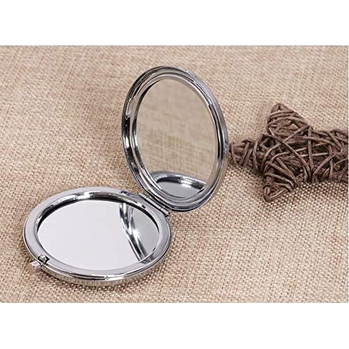 Daughter Gifts from Mom and Dad on Wedding Day, Graduation and Birthday Gifts for Girls, Compact Makeup Mirror (Mir-Daughter-Journey)