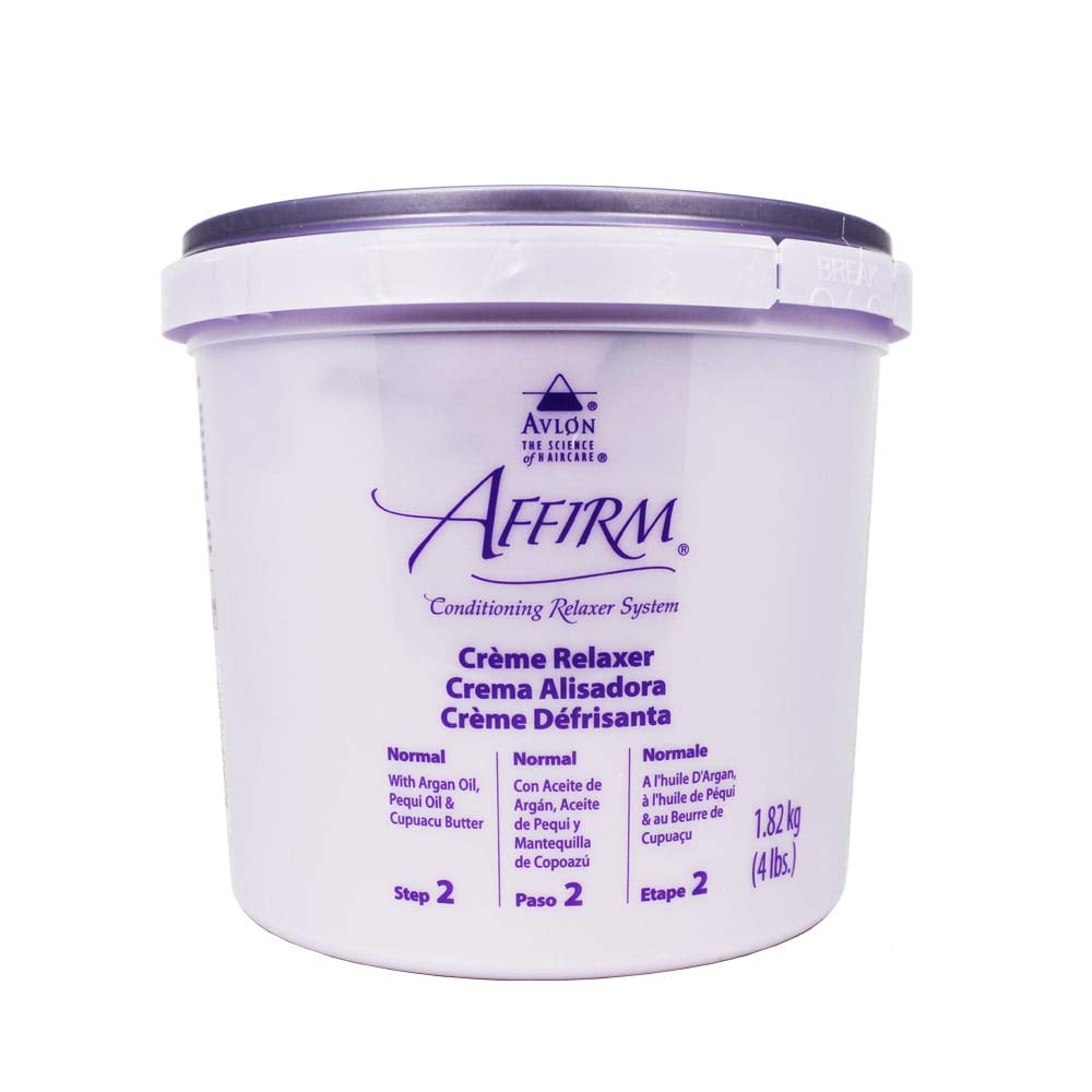 Avlon Affirm Creme Relaxer Original Formula Normal 4 lbs.