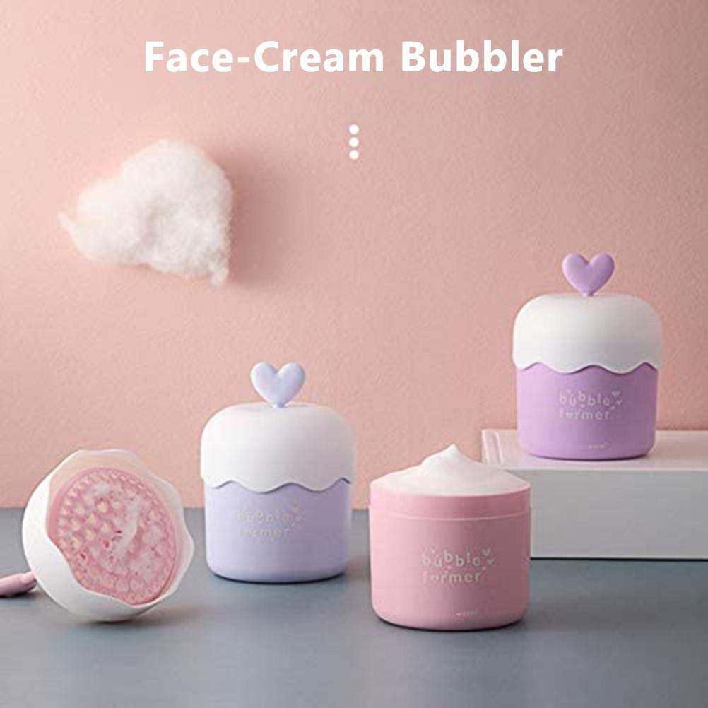 Shiker Foam Bubble Maker Cleanser Foamer Cup Facial Cleanser Foam Maker Cup, Manual Foamer Portable Foam Foamer for Face Washing Foam Foamer For Facial Cleanser and Shower Gel