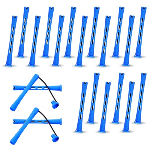 Bremorou 20 Pcs Small Perm Rods for Short Hair - DIY Curling Tools