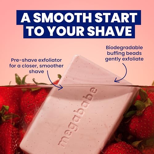 Megababe Bumpy Bar Pre-Shave Exfoliating Scrub, 4.5 oz