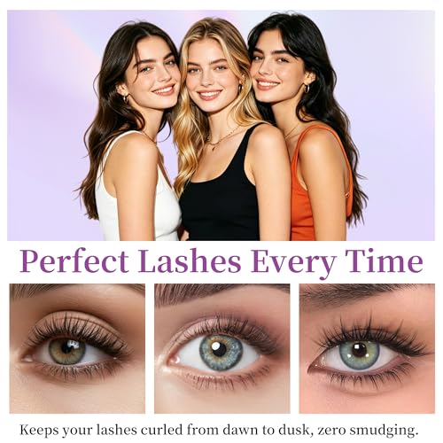 Waterproof Mascara with Metal Wand - 3D Volume & Curl