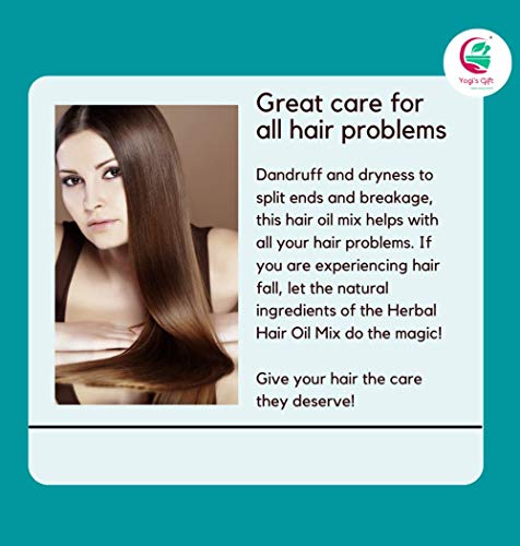 Yogi's Gift Ayurvedic Hair Oil Mix – 2 x 75g Herbal Growth Blend