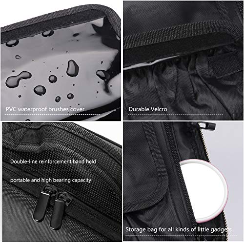 Bvser Travel Makeup Case with Adjustable Dividers