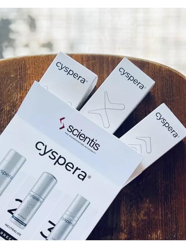 Cyspera Intensive Pigment Correction System - 3-Step Routine for Even Skin Tone