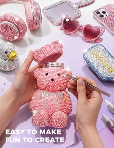 40 Color Rhinestone Bedazzling Kit with B7000 Glue & Tools