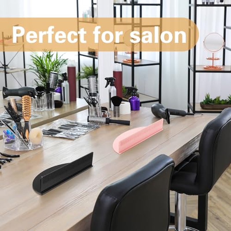 Hair Extension Holder Acrylic Stand - 2 Pack Black & Pink