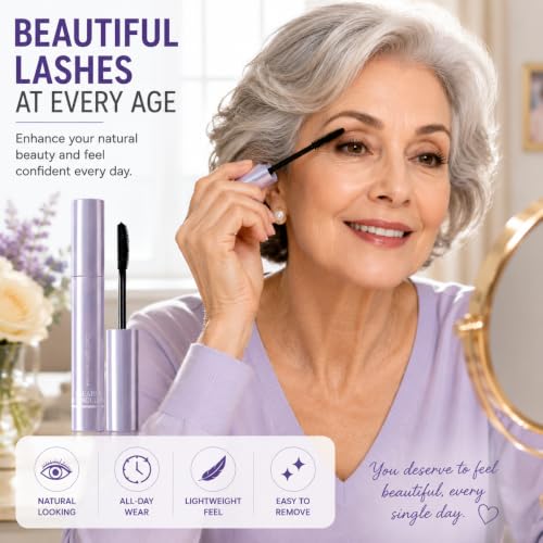 Curl Mascara for Women – Long Lasting Lengthening & Volumizing