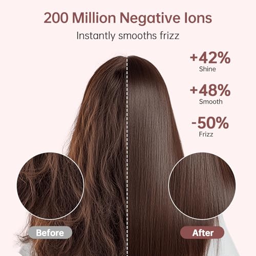 BOWEI High-Speed Hair Dryer - 110,000 RPM, Anti-Frizz, Lightweight & Quiet
