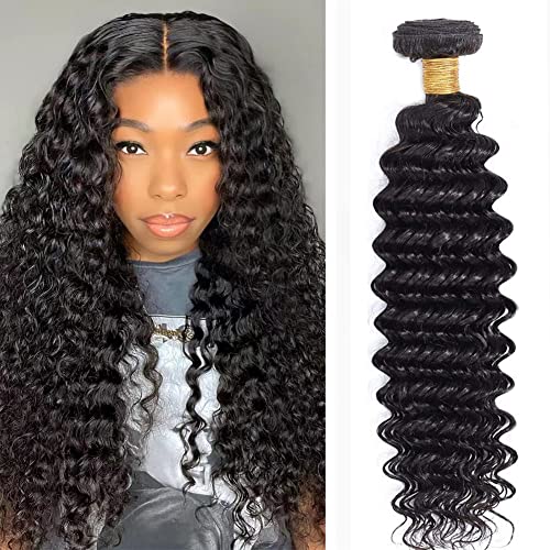 32 Inch Deep Wave Hair Bundles - 100% Brazilian Virgin Human Hair