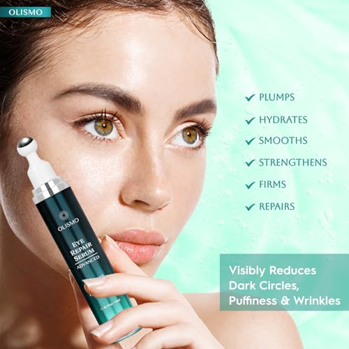 Caffeine Eye Cream for Puffiness and Bags Under Eyes, Caffeine Under Eye Cream for Dark Circles and Puffiness, Eye Cream Anti Aging, Puffy Eyes Treatment, Eye Bags Treatment for Women and Men.