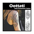 Temporary Tattoo Stickers for Adults, 2 Sheets Waterproof
