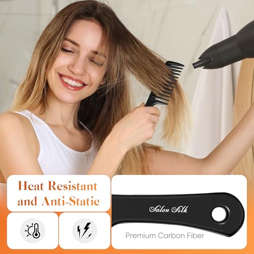 SALONSILK 4-Piece Professional Hair Comb Set