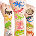96 Lizard Temporary Tattoos for Kids | Vibrant Designs