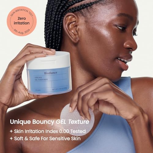 BIODANCE Cera-nol Day & Night Gel Duo: Ceramide Panthenol Mask & Gel Toner Pads Set, Korean Skincare Set for Moisturizing, Hydrating, Soothing, Korean Skin Care, Skin Care Routine Set