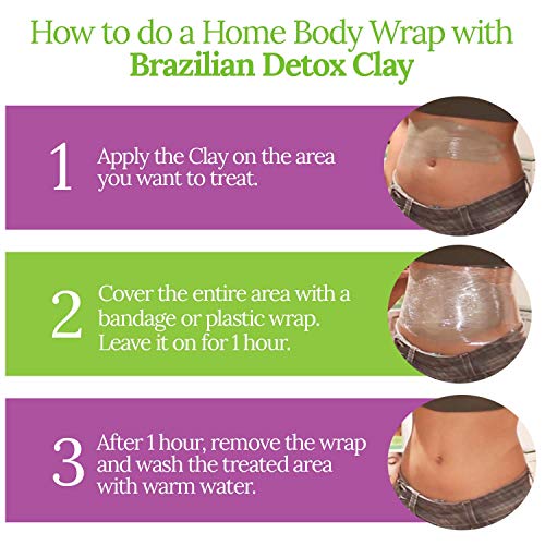 Brazilian Belle Detox Body Clay Wrap - 6 oz