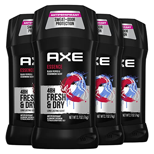 Men's Antiperspirant Deodorant Stick - 48H Odor Protection, Black Pepper & Cedarwood