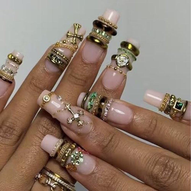 3D Chain Nail Mold Set - Silicone Necklace & Rope Shapes