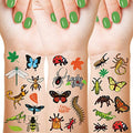 288 Pcs Insect Temporary Tattoos - 18 Sheets Bug Party Favors