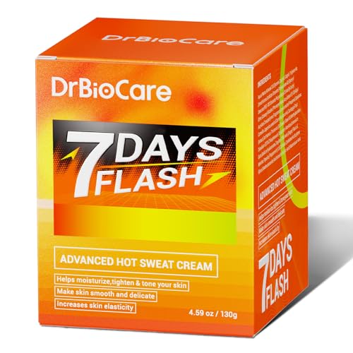 DrBioCare Advanced Hot Sweat Cream, Natural Sweat Enhancer Cream for Men and Women 2 Bottles