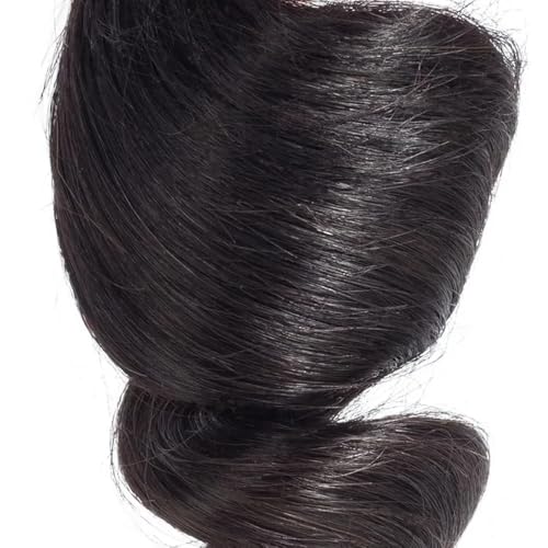Brazilian Loose Wave Human Hair Bundles - Natural Black 24-28"