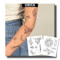 Western Boho Semi Permanent Tattoos – Minimalist Line Design
