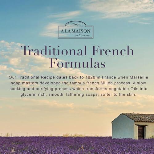 A LA MAISON French Liquid Hand Soap, Rosemary Mint - Natural Hand Wash Made with Essential Oils - Biodegradable, Plant-Based, Vegan, Cruelty-Free, Alcohol & Paraben Free (33.8 oz, 2 Pack)
