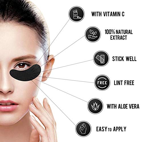 100 Pairs Under Eye Gel Patches for Eyelash Extensions