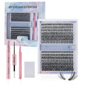 Black Lash and Brow Color Kit, Instant Coloring for Eyelash&Eyebrows, Natural and Long-lasting Lash&Brow Kit with Professional Results, for Salon and DIY Home Use