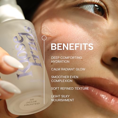 Niacinamide & Rice Extract Facial Serum ? Hydrating Glow Face Serum with Hyaluronic Acid, Centella, and Licorice for Smooth Texture, Daily Radiance, and Healthy Skin Barrier Support - 1 fl oz