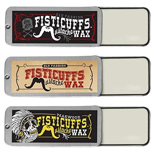 Grave Before Shave Fisticuffs Mustache Wax 3 Pack