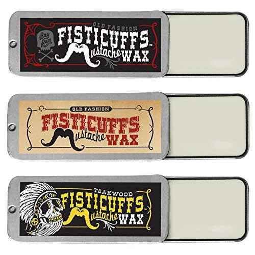 Grave Before Shave Fisticuffs Mustache Wax 3 Pack