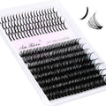 AuReve 12-20mm Spiky & Fluffy Lash Clusters 80D Volume Eyelash Extensions - Mix