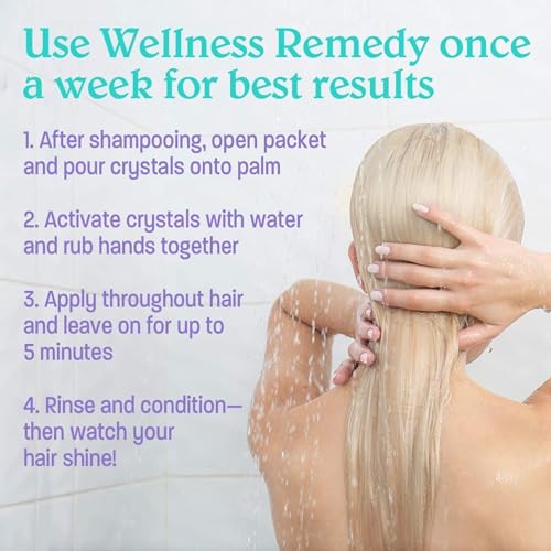 Malibu C Swimmers Wellness Hair Remedy - Prevents and Protects Hair Discoloration from Chlorine & Pool Elements - Hydrating Vitamin C Complex for Healthier Hair