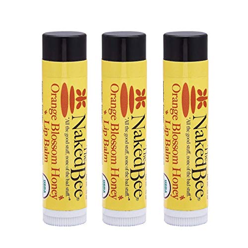 The Naked Bee Organic Orange Blossom Honey Lip Balms + The Naked Bee Orange Blossom Honey Hand Salve 2oz