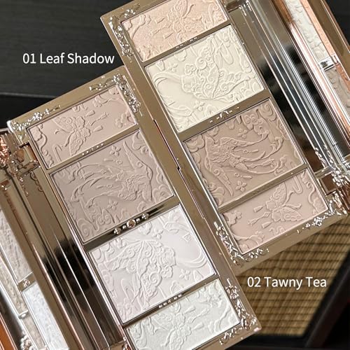 Flower Knows Highlight & Contour Palette 02 Tawny Tea
