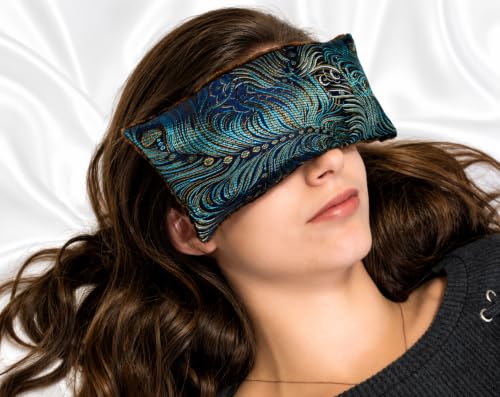 Luxe Serenity Eye Pillow – Weighted Flaxseed & Lavender
